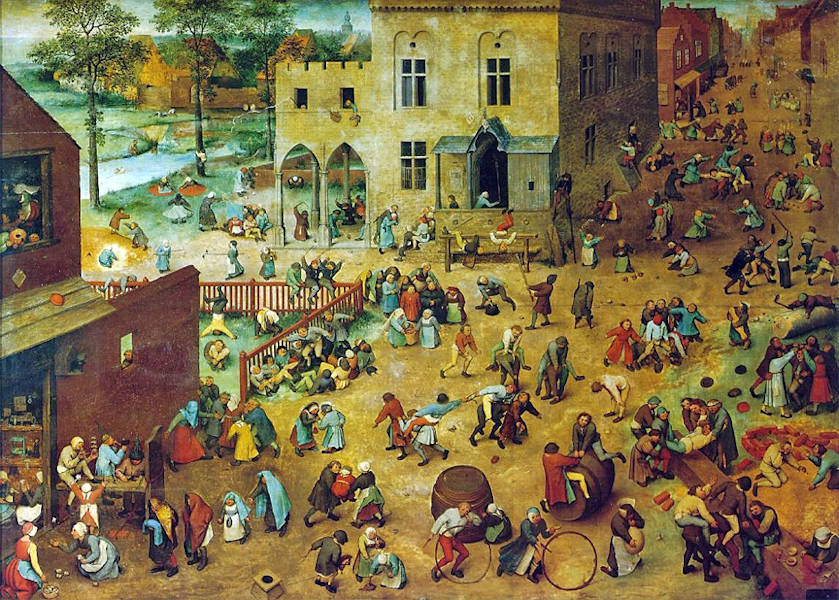 Pieter Brueghel l'Ancien - Jeux d'enfants