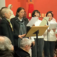 14 décembre 2008, consécration de l'église de Venelles