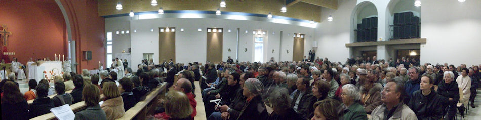 14 décembre 2008, consécration de l'église de Venelles