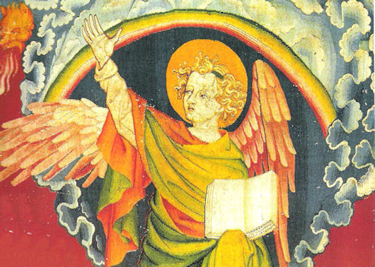 L'ange au livre. Apocalypse X, 1