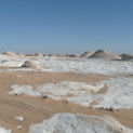Le désert blanc en Égypte
