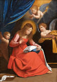 La Vierge cousant avec trois anges - Guido Reni (1575–1642)