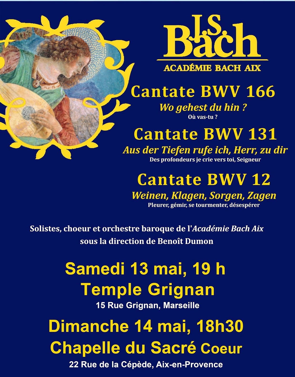 Concert cantates Bach