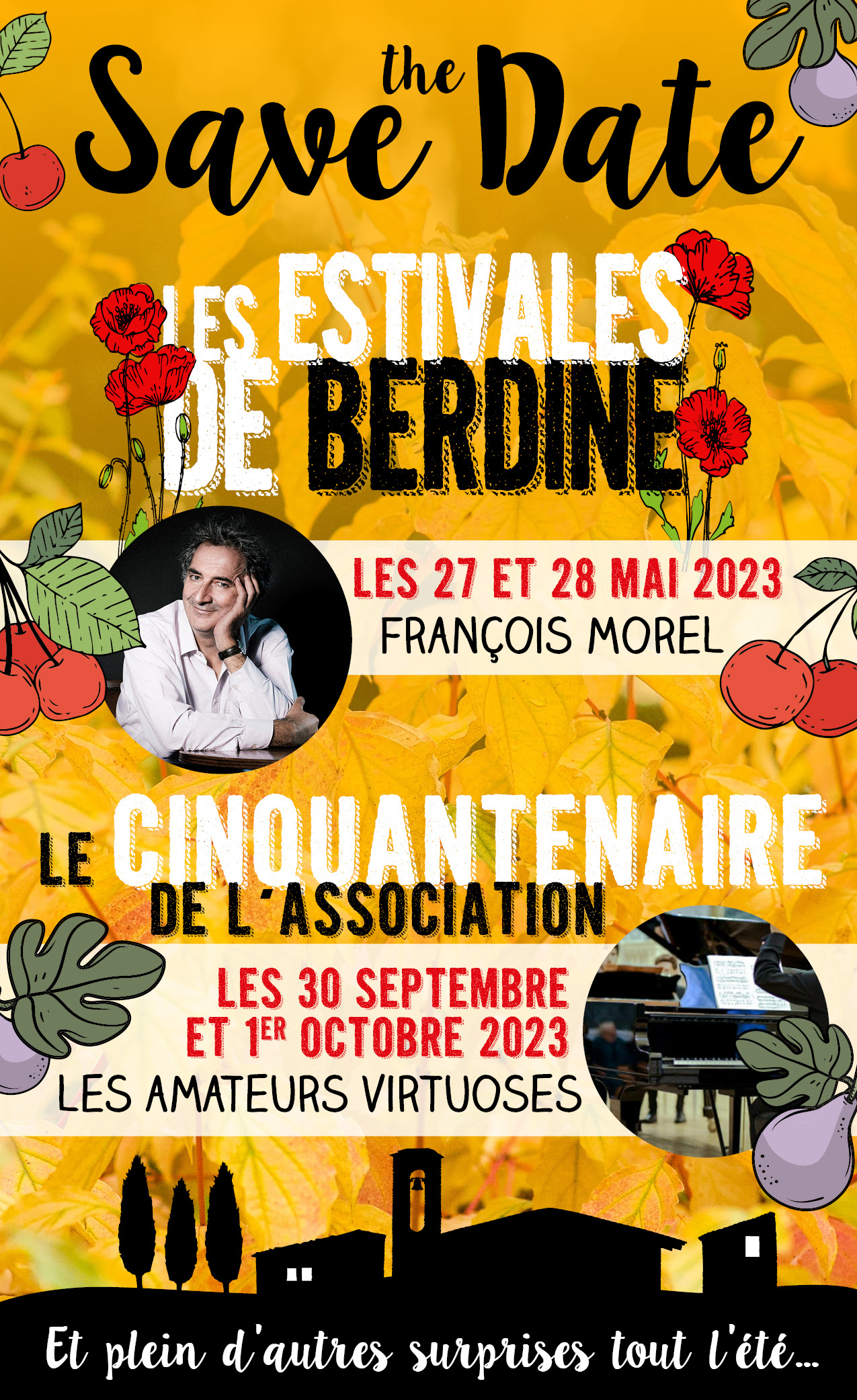Estivales de Berdine - 27-28 mai 2023 et Cinquantenaire de Berdine - 30 septembre-1er octobre 2023