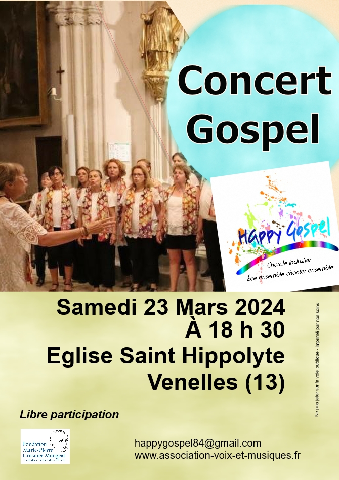 Happy Gospel - 23 mars 2024