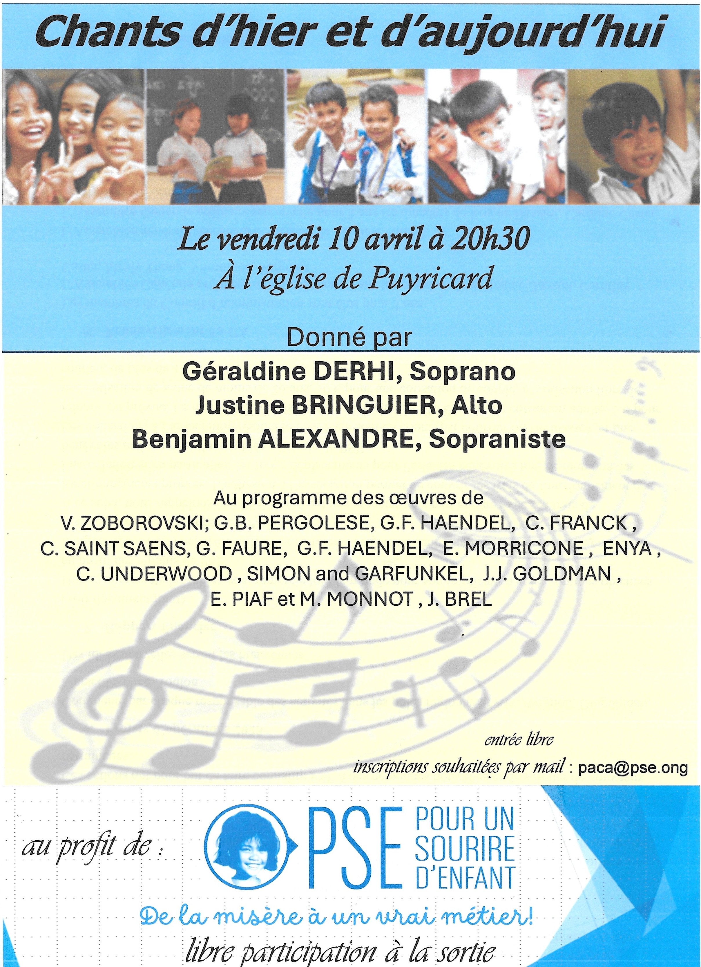 Chants d'hier et d'aujourd'hui