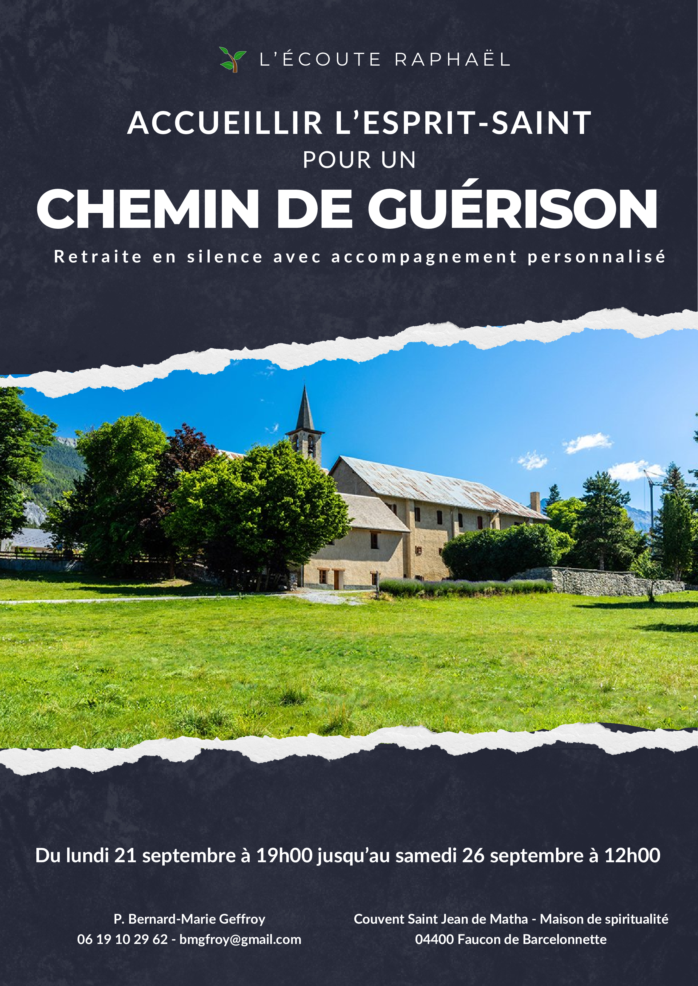 Retraite L'Ecoute Raphaël septembre 2026